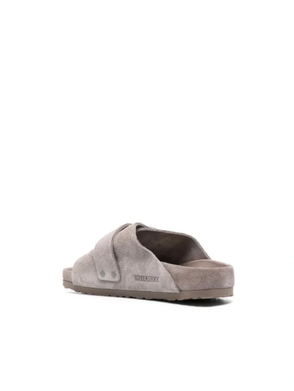 Birkenstock Kyoto Suede Leather Sandals in Gray Taupe Women’s size 39 8-8.5